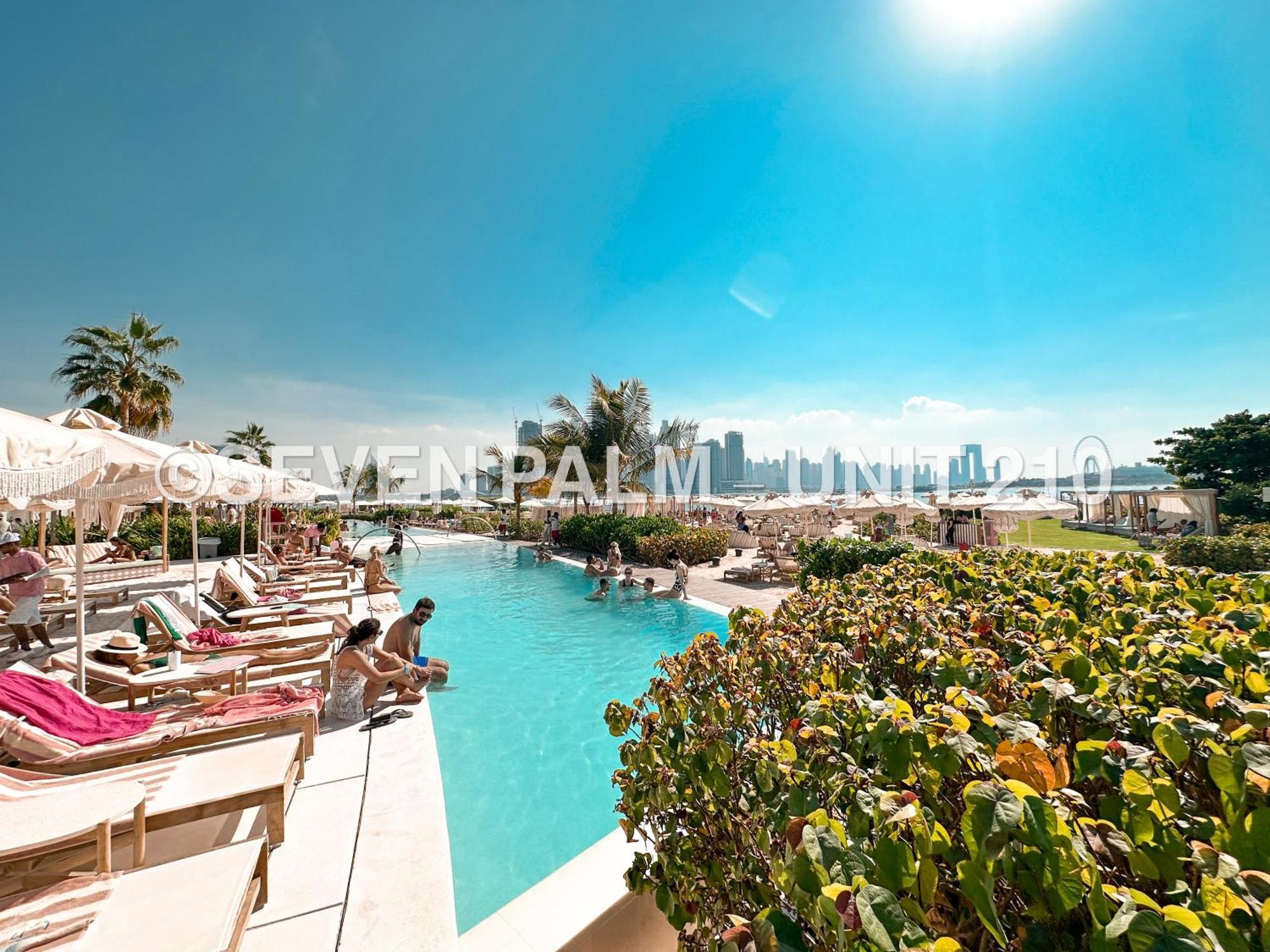 Luxus-Studio Mit Private Beach In Top-Lage, Meerblick & Infinity Pool! ดูไบ ภายนอก รูปภาพ