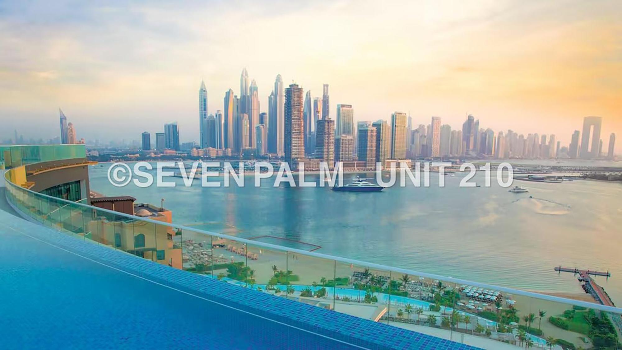 Luxus-Studio Mit Private Beach In Top-Lage, Meerblick & Infinity Pool! ดูไบ ภายนอก รูปภาพ
