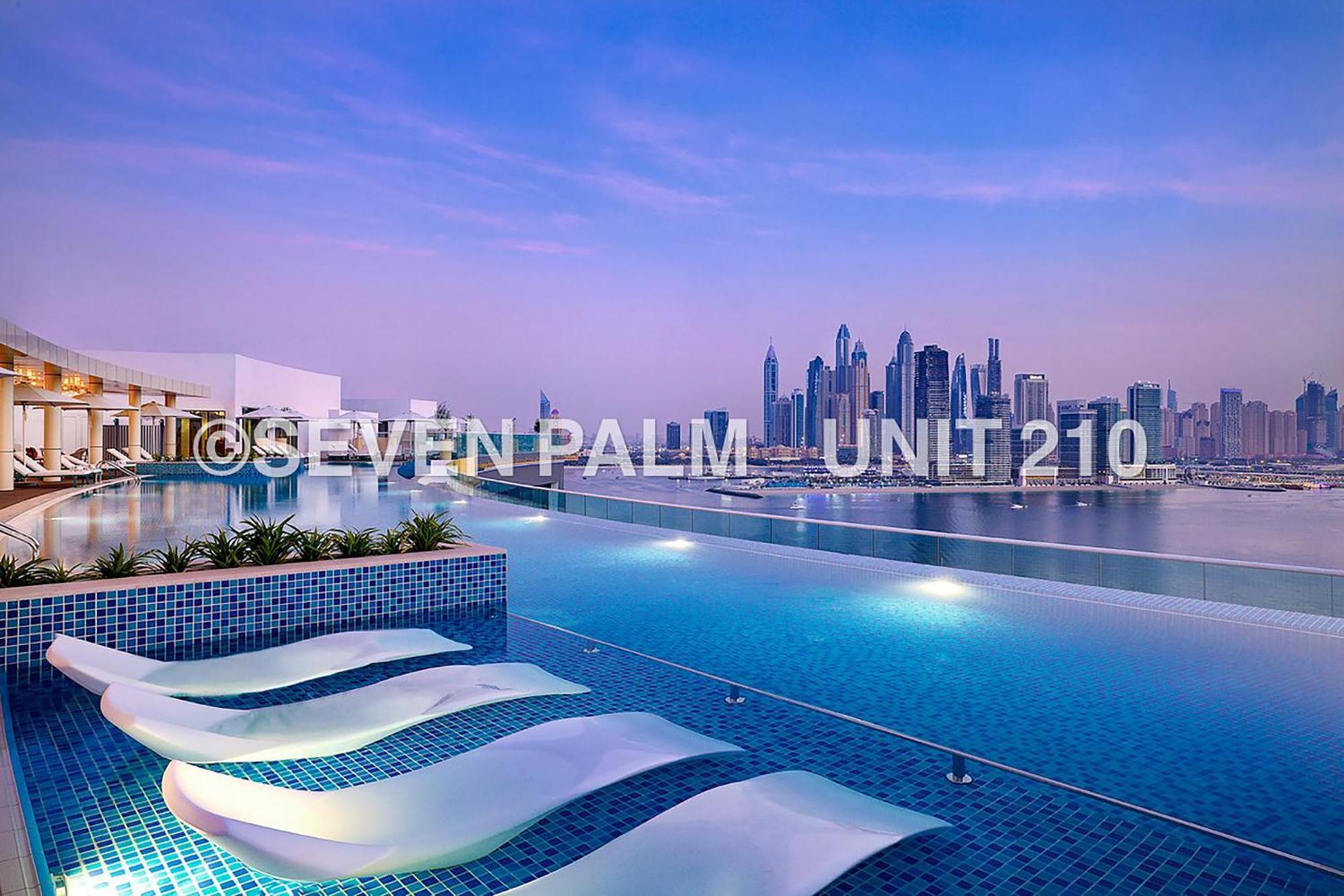 Luxus-Studio Mit Private Beach In Top-Lage, Meerblick & Infinity Pool! ดูไบ ภายนอก รูปภาพ