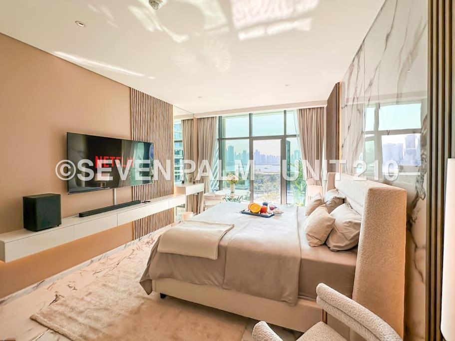 Luxus-Studio Mit Private Beach In Top-Lage, Meerblick & Infinity Pool! ดูไบ ภายนอก รูปภาพ